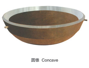 圆锥式破碎机耐磨件